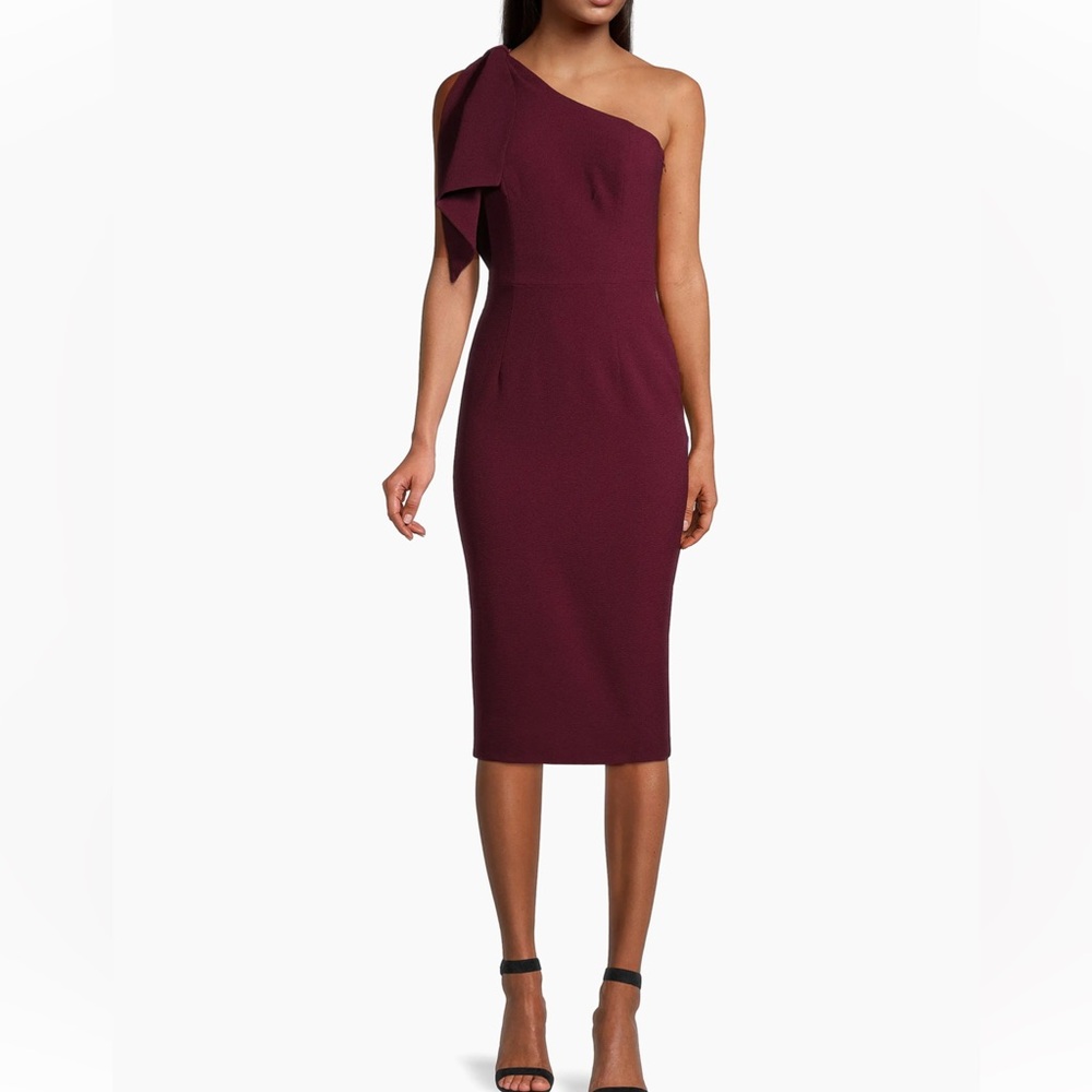 Dress The Population Tiffany One-Shoulder Dress
